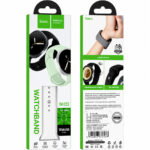 Watchband Hoco WH23 Flexible Series Silicon Band 40mm-44mm White για Samsung Watch8 - Image 2