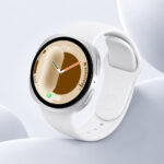 Watchband Hoco WH23 Flexible Series Silicon Band 40mm-44mm White για Samsung Watch8 - Image 3