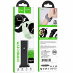 Watchband Hoco WH23 Flexible Series Silicon Band 40mm-44mm Μαύρο για Samsung Watch8 - Image 2