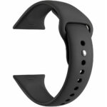 Watchband Hoco WH23 Flexible Series Silicon Band 40mm-44mm Μαύρο για Samsung Watch8
