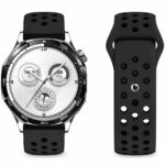 Watchband Hoco WH25 Flexible Series για Samsung Huawei Xiaomi Vivo OPPO κα 22mm Universal Μαύρο Silicone Strap - Image 3