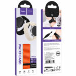 Watchband Hoco WH26 Parkour Series Fabric Strap για Samsung Huawei Xiaomi Vivo OPPO κα 22mm Universal Πορτοκαλί - Image 2
