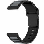 Watchband Hoco WH27 Flexible Series Silicon Strap για Samsung Huawei Xiaomi Vivo OPPO κα 22mm Universal Μαύρο-Γκρι
