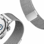 Watchband Hoco WH28 Pretty Series Steel Strap για Samsung Huawei Xiaomi Vivo OPPO κα 22mm Universal Ασημί - Image 3