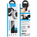 Watchband Hoco WH28 Pretty Series Steel Strap για Samsung Huawei Xiaomi Vivo OPPO κα 22mm Universal Μαύρο - Image 2