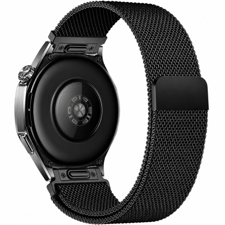 Watchband Hoco WH28 Pretty Series Steel Strap για Samsung Huawei Xiaomi Vivo OPPO κα 22mm Universal Μαύρο