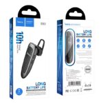 Wireless Hands Free Hoco E60 Brightness Business V.5.0 Μαύρο με Πλήκτρο Ελέγχου και 10 Ώρες Ομιλίας - Image 2