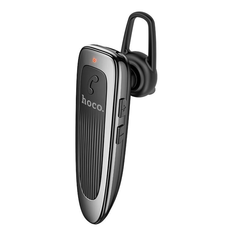 Wireless Hands Free Hoco E60 Brightness Business V.5.0 Μαύρο με Πλήκτρο Ελέγχου και 10 Ώρες Ομιλίας