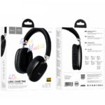 Wireless Ακουστικά Stereo Hoco W35 Hi-Fi v5.3 400mAh με Υποδοχή MicroSD και AUX Μαύρα - Image 2