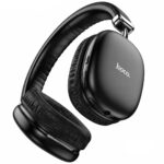 Wireless Ακουστικά Stereo Hoco W35 Hi-Fi v5.3 400mAh με Υποδοχή MicroSD και AUX Μαύρα
