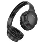 Wireless Ακουστικά Stereo Hoco W40 Mighty V5.3 200mAh με υποδοχή Micro SD, AUX Μαύρα - Image 3