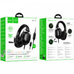 Ακουστικά Ενσύρματα Gaming Hoco W113 Dynamic Surround Stereo USB7.1 με Αποσπώμενο Μικρόφωνο Καλώδιο USB-A 2m Μαύρα - Image 2