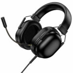Ακουστικά Ενσύρματα Gaming Hoco W113 Dynamic Surround Stereo USB7.1 με Αποσπώμενο Μικρόφωνο Καλώδιο USB-A 2m Μαύρα