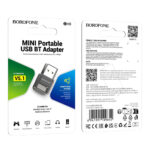 Αντάπτορας Wireless Borofone DH8 USB Bluetooth v5.1 Απόσταση 10m Ταχύτητα 3.0Mbps Μαύρος - Image 2