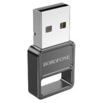 Αντάπτορας Wireless Borofone DH8 USB Bluetooth v5.1 Απόσταση 10m Ταχύτητα 3.0Mbps Μαύρος
