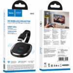 Ασύρματος Αντάπτορας Μετάδοσης Οθόνης Hoco UA45 1080p 60Hz 2.4GHz/5GHz HDMI USB-C Μαύρος - Image 2