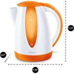 Βραστήρας με Διπλή Ένδειξη Στάθμης 1,8lt 2000W Sencor SWK 1813OR Πορτοκαλί - Image 3