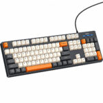 Ενσύρματο Πληκτρολόγιο Hoco GM61 Murphy 104 Laser Χαραγμένα Πλήκτρα Λεπτής Μεβράνης με USB-A Καλώδιο 1.45m