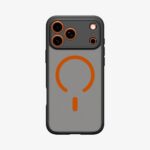 Θήκη Spigen Ultra Hybrid Magsafe για iPhone Apple 17 Pro Max Ημιδιάφανο Μαύρο-Πορτοκαλί - Image 2