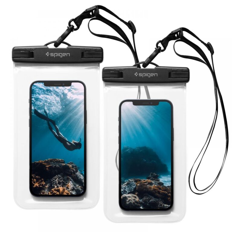 Θήκη Αδιάβροχη Spigen A601 IPX8 Universal Διάφανη 2 Τεμαχίων
