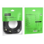 Καλώδιο Δικτύου Hoco US07 General Pure Copper Cat 6 UTP Πλακέ Καλώδιο 1Gbps 10m Μαύρο - Image 2