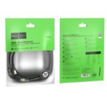 Καλώδιο Δικτύου Hoco US07 General Pure Copper Cat 6 UTP Πλακέ Καλώδιο 1Gbps 3m Μαύρο - Image 2