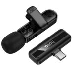 Μικρόφωνο Πέτου Ασύρματο Hoco L20 Fair Lavalier USB-C HD Πλήρως Πολυκατευθυντικό Μικρόφωνο 2.4GHz 60mAh 4h Λειτουργίας 15m Ακτίνα Μαύρο - Image 3
