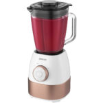 Μπλέντερ Sencor SBL 5870GD 1.5lt 1800W με Λεπίδες Τιτανίου 4 Προγράμματα Λειτουργίας και Επιλογέα Ταχύτητας Λευκό Χρυσό - Image 4