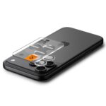 Προστασία Κάμερας Spigen Optik Pro Ez Fit Glass για Apple iPhone 16 Pro 16 Pro Max 17 Pro 17 Pro Max Ασημί 2 Τμχ - Image 3