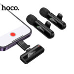 Σετ Μικρόφωνα Πέτου Hoco L20A Fair με Κλίπ Πολυκατευθυντικό Μικρόφωνο 60mAh 4hr Χρήσης και Lightning Αντάπτορα Μαύρα - Image 4