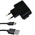 Φορτιστής Ταξιδίου Energizer  με USB-A 2.5W  Μαύρος με Καλωδιο USB-C