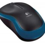 MOUSE LOGITECH WLESS M185 BLUE