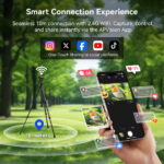 APEXEL smart ψηφιακό μονοκυάλι VisionMax APL-ETF150, 45x, WiFi, 1080p - Image 6
