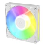 Arctic BioniX P12 A-RGB (White) Pack of 3 - 120mm Case Fan with A-RGB - Fluid Dynamic Bearing - PWM - Image 3