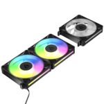 Arctic BioniX P12 A-RGB Pack of 3 - 120mm Case Fan with A-RGB - Fluid Dynamic Bearing - PWM - Image 2