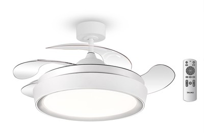 BRUNO ανεμιστήρας οροφής με LED φως BRN-0227