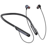 Bluetooth Hands Free Acefast N5 Neckband Magnetic v5.4 200mAh 30Hrs Αναπαραγωγής IPX4 Μαύρα