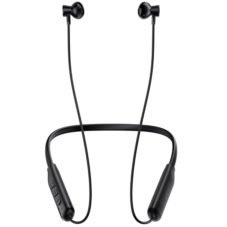 Bluetooth Hands Free Acefast N9 Neckband v6.0 200mAh 32Hrs Αναπαραγωγής IPX4 Μαύρα