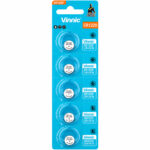 Buttoncell Vinnic CR1220 Τεμ. 5 με Διάτρητη Συσκευασία