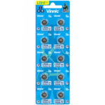 Buttoncell Vinnic G11 / AG11 / L721 / LR58 / 361 / SR721 / SR58 / LR721 Τεμ. 10 με Διάτρητη Συσκευασία