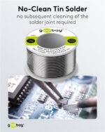 GOOBAY σύρμα συγκόλλησης 77421, Φ0.8mm, lead free, 20g - Image 6