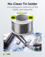 GOOBAY σύρμα συγκόλλησης 77422, Φ0.8mm, lead free, 50g - Image 6