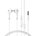 Hands Free Acefast L14 Earphones Stereo 3.5mm με Μικρόφωνο Λευκά 1.2m