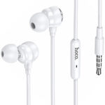 Hands Free Hoco M116 Benevolent με Μικρόφωνο 3.5mm Λευκά 1.2m
