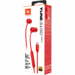 Hands Free JBL 310C In-ear USB-C JBLT310CRED Κόκκινα - Image 2