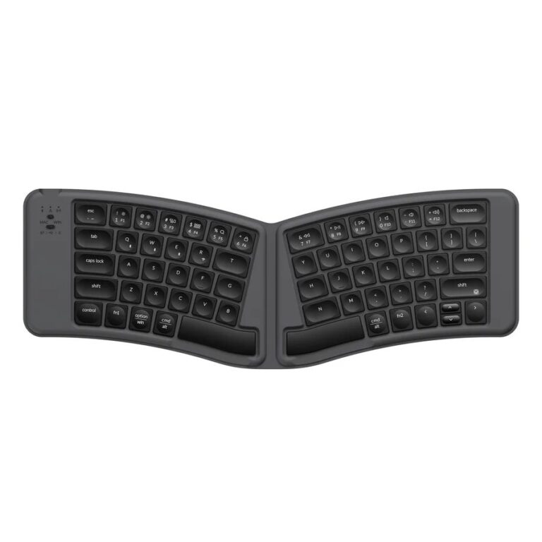 Keychron B11 Pro (B11P-K1) Ultraslim Wireless BT Foldable Keyboard Online customization - Gray US La