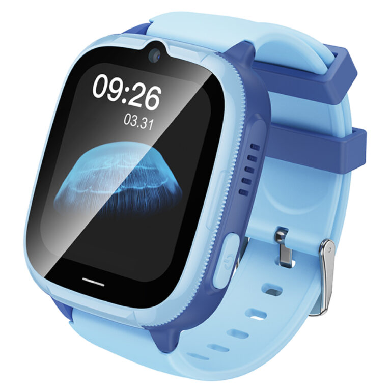 Kids Smartwatch Hoco Y106 4G 730mAh 1.83” LCD GPS Κάμερα με Δυνατότητα Κλήσεων και Μηνυμάτων IPX7 Μπλε