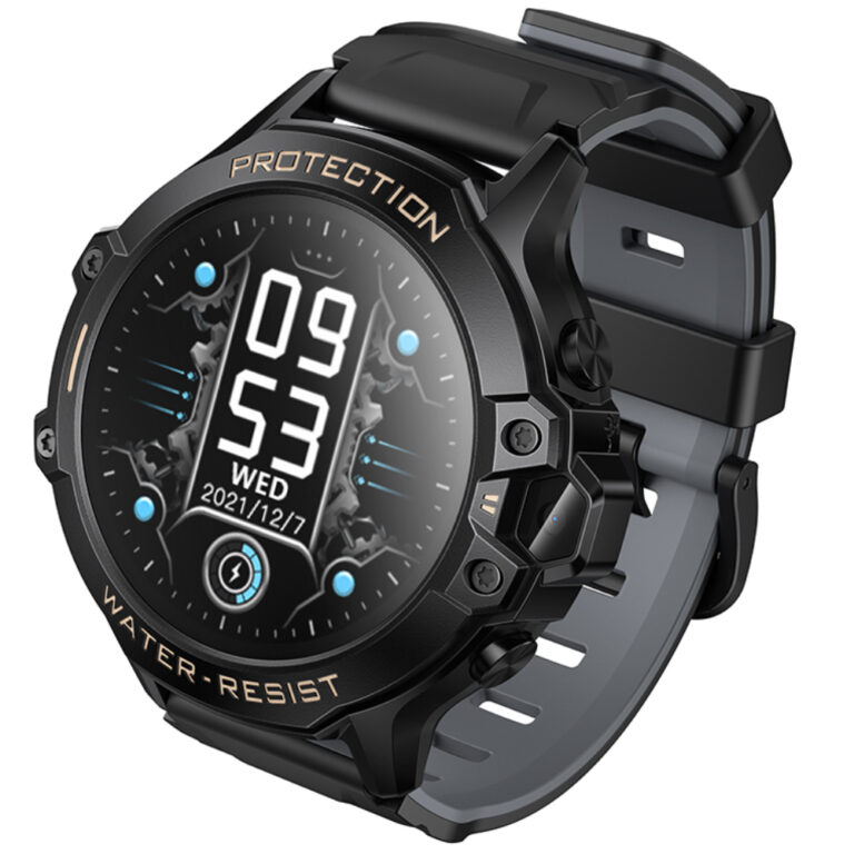 Kids Smartwatch Hoco Y107 4G 700mAh 1.28” LCD GPS Κάμερα με Δυνατότητα Κλήσεων και Μηνυμάτων IP54 Μαύρο