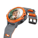 Kids Smartwatch Hoco Y107 4G 700mAh 1.28” LCD GPS Κάμερα με Δυνατότητα Κλήσεων και Μηνυμάτων IP54 Πορτοκαλί - Image 3