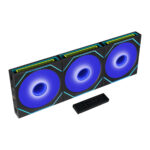 LIAN LI UNI FAN SL INF FLEX - Black - Wireless 120 (3pcs & controller) Case Fan